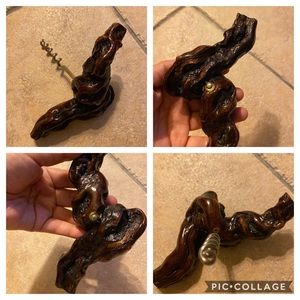 Artisan handcrafted wine bottle opener